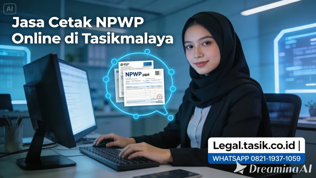 Jasa Cetak NPWP Online Tasikmalaya