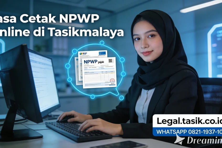 Jasa Cetak NPWP Online Tasikmalaya